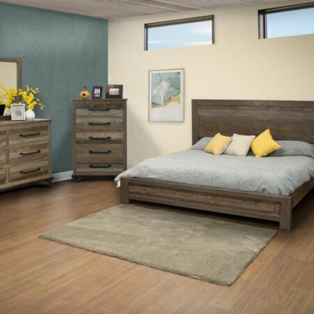 Loft Brown 6 Drawer Dresser in Brown - Image 4