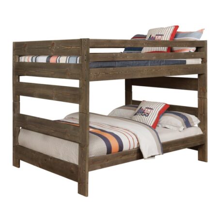 Wrangle Hill Gun Smoke Full/Full Bunk Bed - Image 3