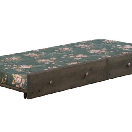 Wrangle Hill Gun Smoke Trundle with Bunkie Mattress