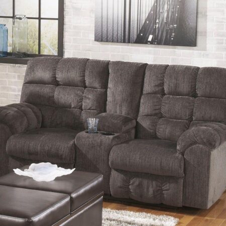 Acieona - Dbl Rec Loveseat W/console - Image 2