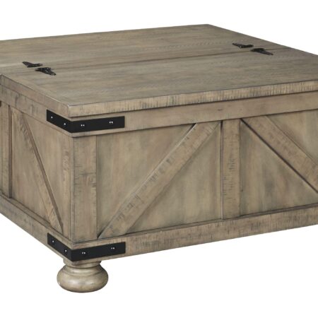 Aldwin - Cocktail Table With Storage - Square image
