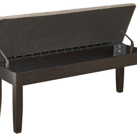 Ambenrock - Upholstered Storage Bench - Image 3