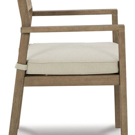 Aria Plains Arm Chair with Cushion (Set of 2) - Image 6