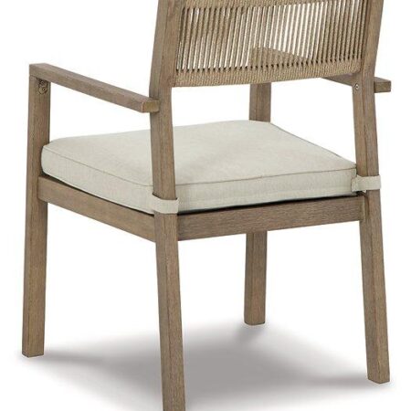 Aria Plains Arm Chair with Cushion (Set of 2) - Image 7