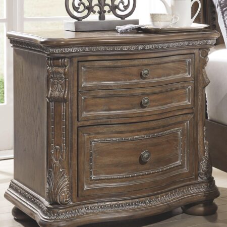 Charmond - Two Drawer Night Stand - Image 2