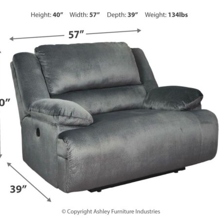 Clonmel - Zero Wall Power Wide Recliner - Image 4