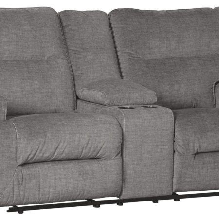 Coombs - Dbl Rec Loveseat W/console image