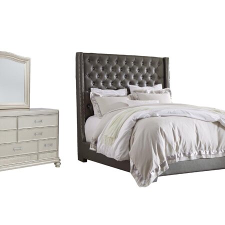 Coralayne 5-Piece Upholstered Bedroom Set - Image 4
