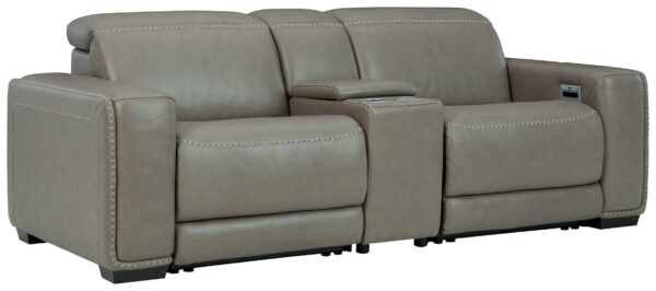 Correze - Left Arm Facing Power Recliner Sectional image