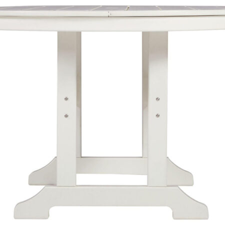 Crescent Luxe - Round Dining Table W/umb Opt - Image 3