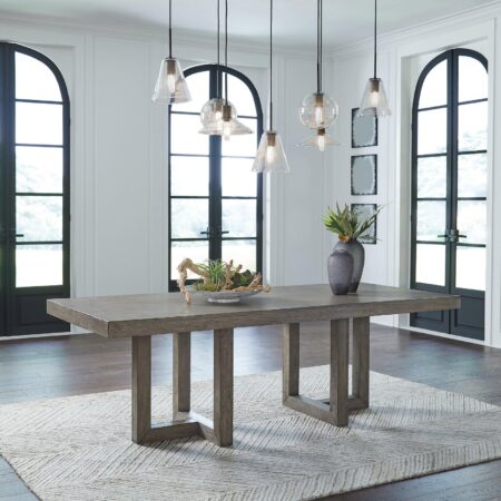 Anibecca Gray Dining Table - Image 2