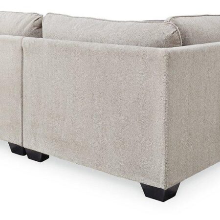 Ardsley Pewter 5-Piece Sectional with Chaise - Image 2