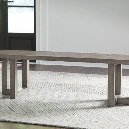 Anibecca Gray 64" Dining Bench - Image 2
