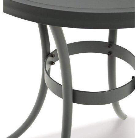 Crystal Breeze Gray 3-Piece Table and Chair Set - Image 6