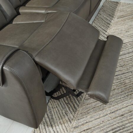 Card Player Smoke Power Reclining Sofa - Image 10