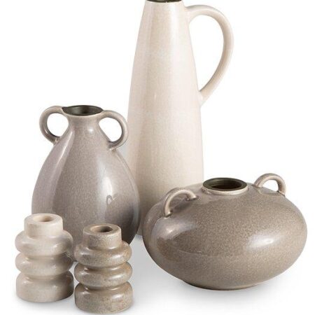 Abalade Gray/White/Brown Accessory Set (Set of 5) image