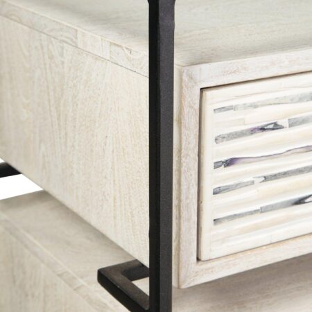 Crewridge Black/Cream Accent Cabinet - Image 8