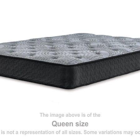 Comfort Plus Gray Twin Mattress image