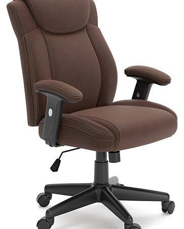 Corbindale Brown/Black Home Office Chair image