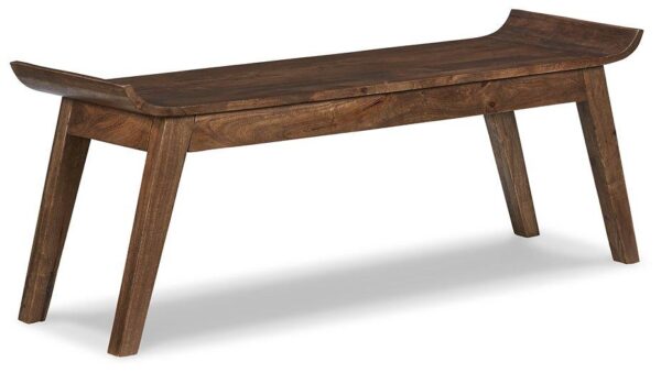 Abbianna Medium Brown Accent Bench image