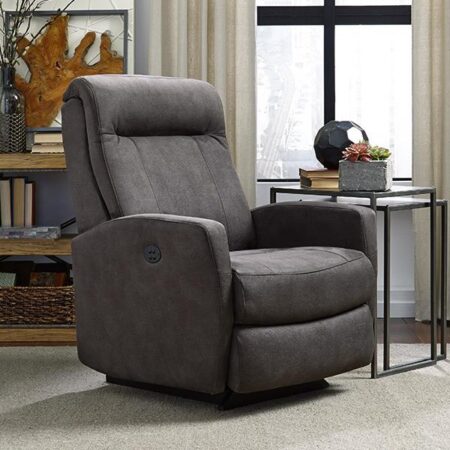 COSTILLA LEATHER SWIVEL GLIDER RECLINER- 2A35LV - Image 3