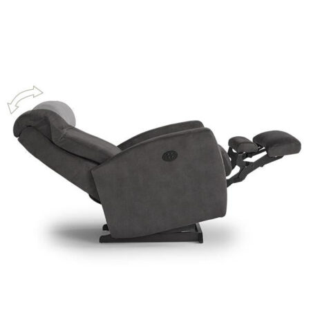 COSTILLA LEATHER SWIVEL GLIDER RECLINER- 2A35LV - Image 6