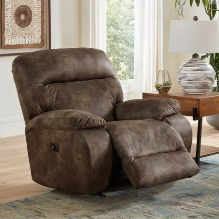 ARIAL POWER HEAD TILT SWIVEL GLIDER RECLINER- 6MZ65 - Image 6