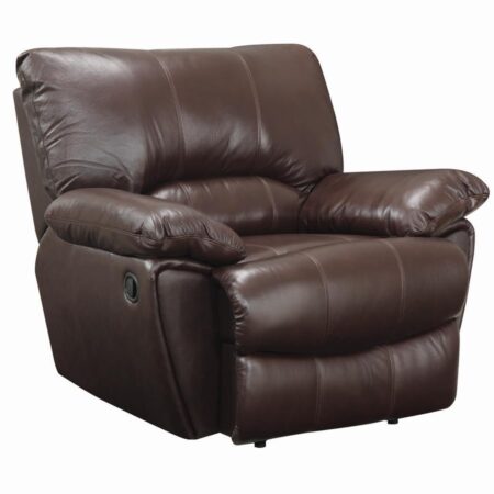 Clifford Motion Dark Brown Glider Recliner - Image 2