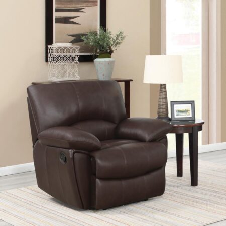 Clifford Motion Dark Brown Glider Recliner image