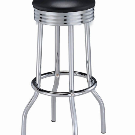 Cleveland Chrome Soda Fountain Bar Stool - Image 3