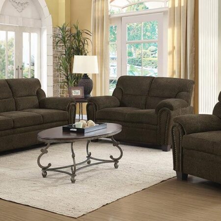 Clementine Casual Brown Sofa image