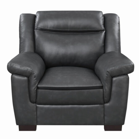 Arabella Contemporary Grey Chair - Image 3