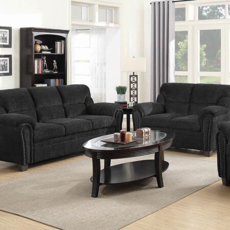 Clemintine Grey Two-Piece Living Room Set image
