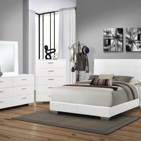 203501KE-S5 E KING 5PC SET (KE.BED,NS,DR,MR,CH) image