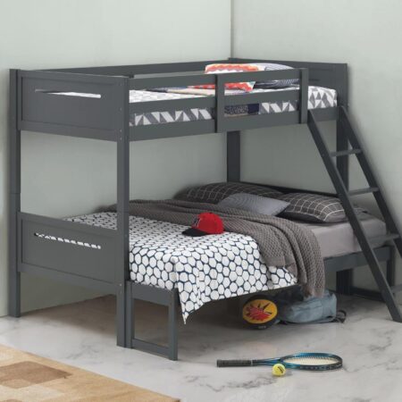 405052GRY TWIN/FULL BUNK BED image