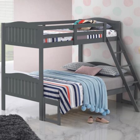405054GRY TWIN/FULL BUNK BED image