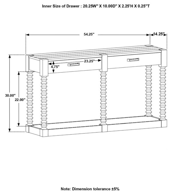 722579 SOFA TABLE image