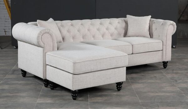 Cecilia - Sectional - Pearl Silver image