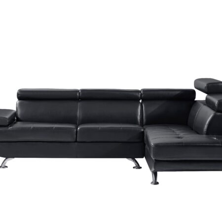 2Pc Sectional Black image