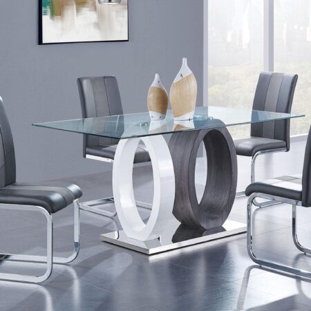 5 Piece Dining Room Set (D1628DT+D915DC-GRY) image