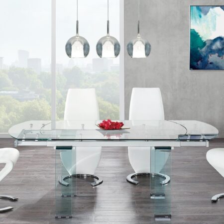 5 Piece Dining Room Set (D2160DT+D9002DC-WH) image