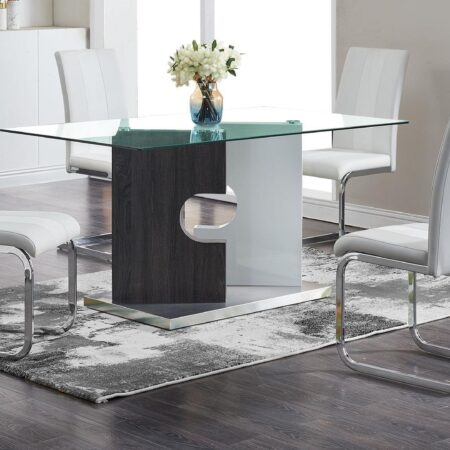 5 Piece Dining Room Set (D219DT+D915DC-WH) image