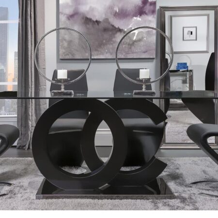 5 Piece Dining Room Set (D2207DT+D9002DC-BLK) image