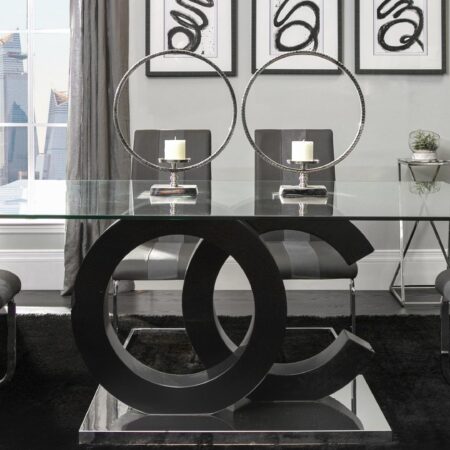 5 Piece Dining Room Set (D2207DT+D915DC-GRY) image