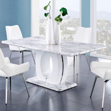 5 Piece Dining Room Set (D894DT+D4878DC-WH) image