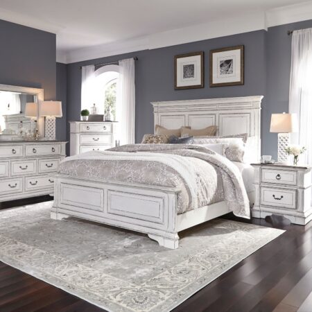 Abbey Park Panel Bedroom Set