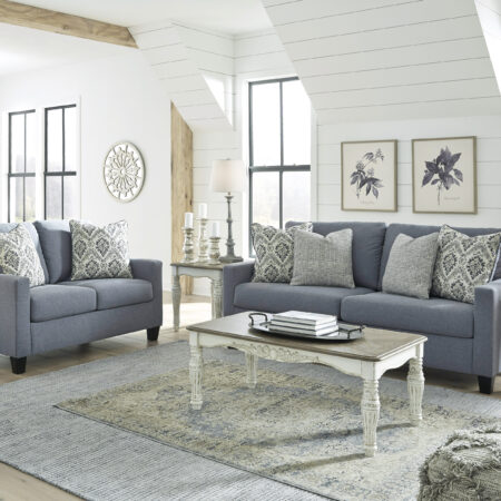 Lemly Sofa and Loveseat Twilight