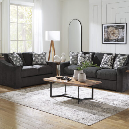 Wryenlynn Onyx Sofa and Loveseat
